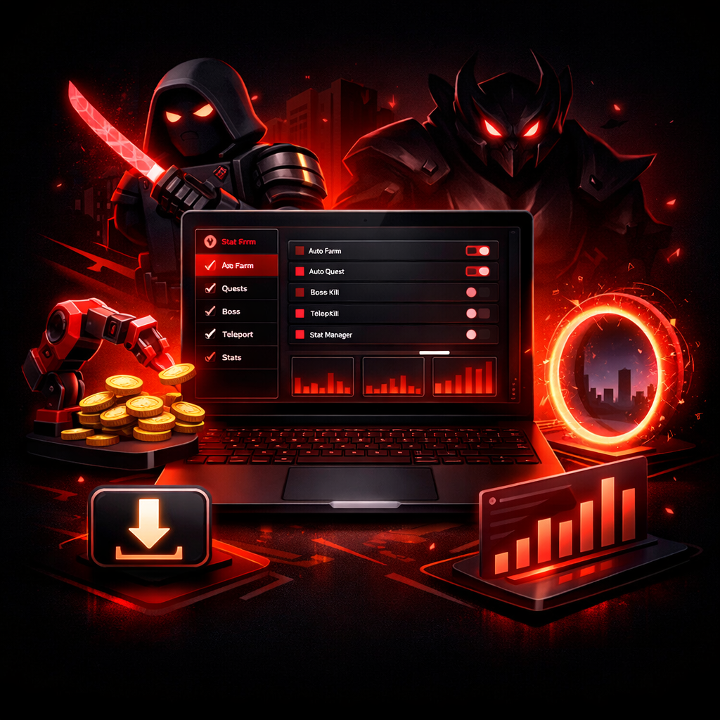 Redz Hub Script UI Preview